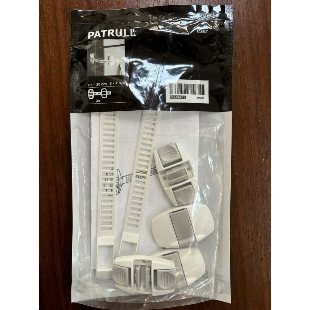 IKEA PATRULL Refrigerator Door Child Safety‎ Lock New Sealed